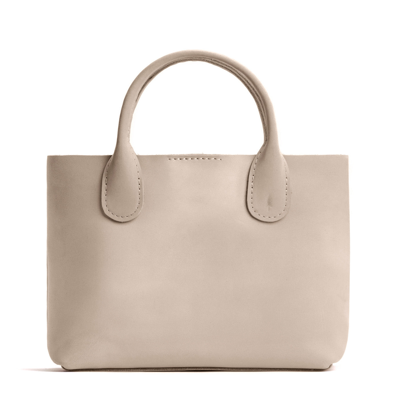 Dragon Bone*Large | Mid-size tote purse with structured leather handles and crossbody strap