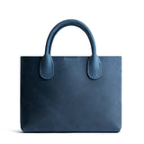 Deep Water Large | Mid-size tote purse with  structured leather handles and crossbody strap