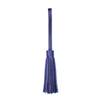 Cobalt*Classic | Fringed leather tassel with leather loop