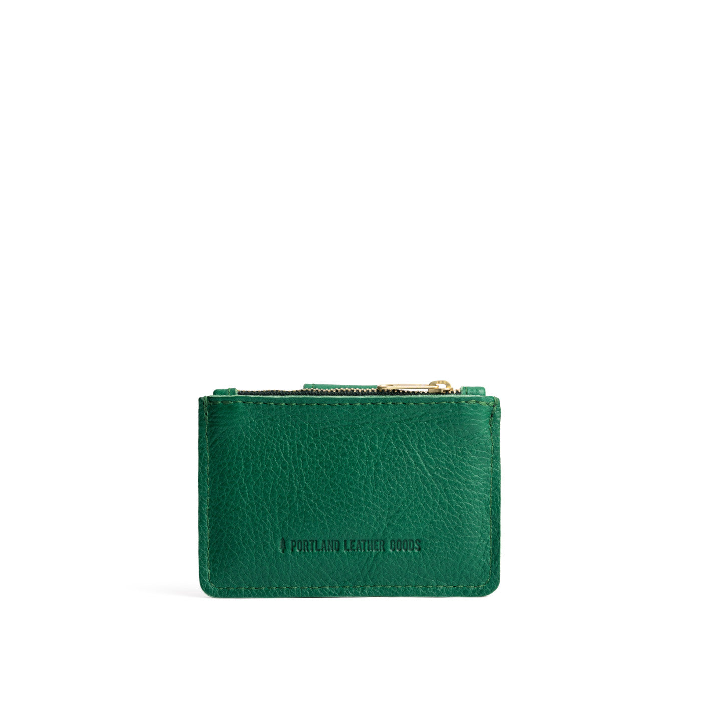 Bacalar | Back of compact wallet with snap closure and zippered pouch
