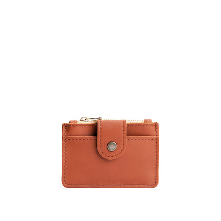 Clownfish | Compact wallet with snap closure and zippered pouch