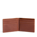 Saddlestone Classic | Bifold leather wallet with visible stitching on a white background