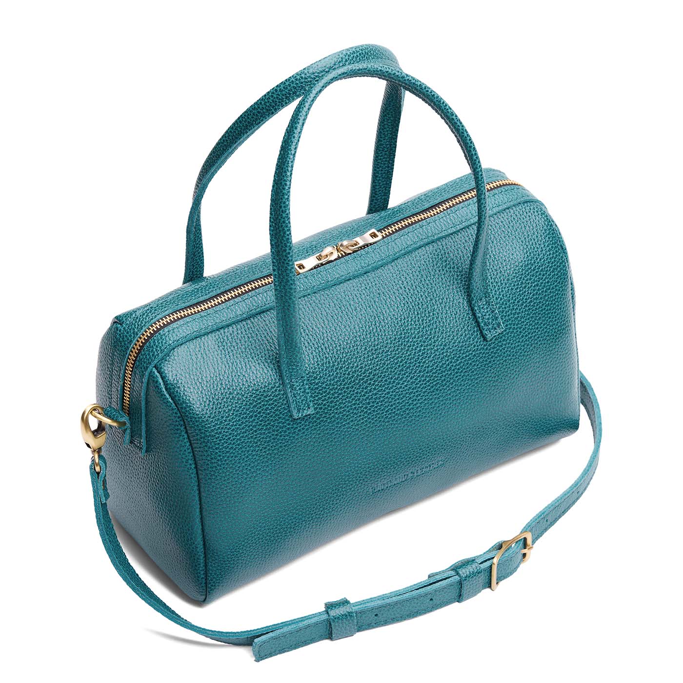 Aquarius*Oversized | Mini duffle shaped handbag with crossbody strap