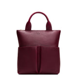 Cabernet Small | Convertible tote clutch crossbody with two large front pocket and top carry handles