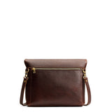 Colbrew Small | Convertible tote clutch crossbody with a back zipper pocket folded into a clutch