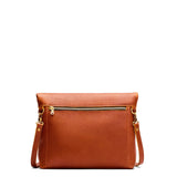 Sienna Small | Convertible tote clutch crossbody with a back zipper pocket folded into a clutch