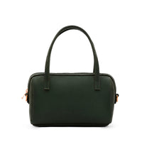 Evergreen*Small | Mini duffle shaped handbag with crossbody strap