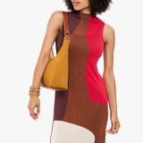 Dijon Small Classic | U-shaped shoulder bag with adjustable strap and fringe detail