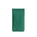 Bacalar | Leather glasses case with hidden metal spring closure