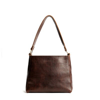 Coldbrew*Classic | Triangular shoulder bag with antiqued brass finished hardware