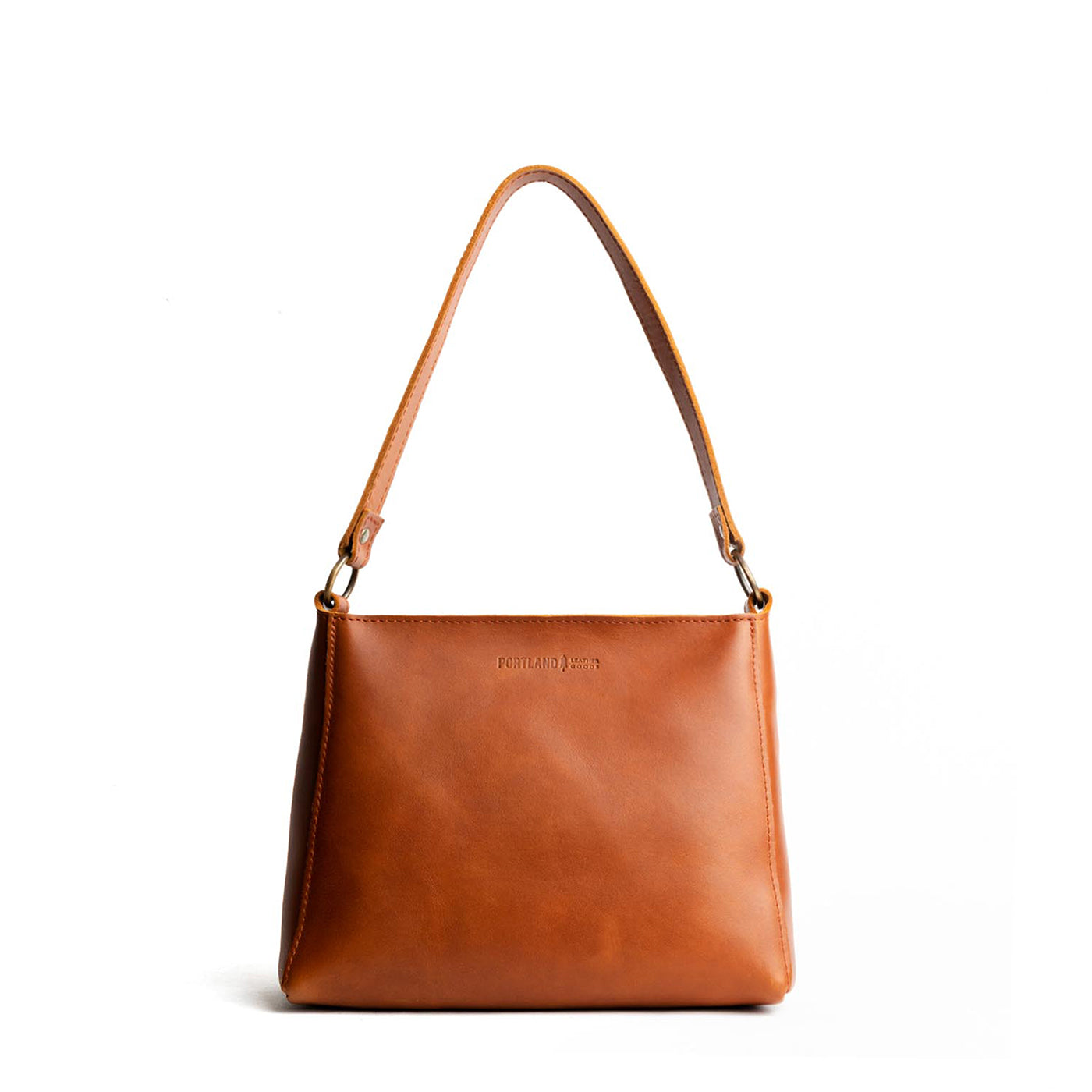 Honey*Classic | Triangular shoulder bag with antiqued brass finished hardware