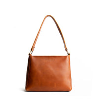 Honey*Classic | Triangular shoulder bag with antiqued brass finished hardware