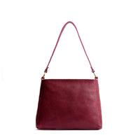 Orchid*Classic | Triangular shoulder bag with antiqued brass finished hardware