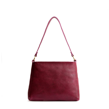 Orchid*Classic | Triangular shoulder bag with antiqued brass finished hardware
