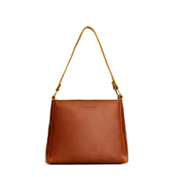 Sienna*Classic | Triangular shoulder bag with antiqued brass finished hardware