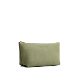 Laurel | Leather utility bag pouch with top zipper