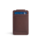 Trailstone | Card holder with a money clip on the back