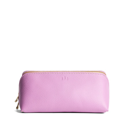 Calla Lily | Triangular shaped pouch with extra long zipper