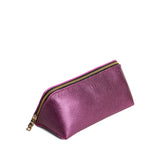 Ultra Violet | Triangular shaped pouch with extra long zipper