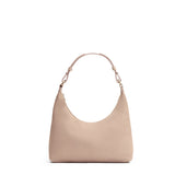 Taupe Small Classic | U-shaped shoulder bag with adjustable strap