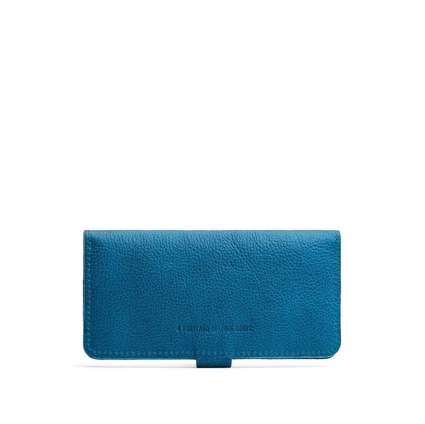 Planetary | Leather wallet with snap closure