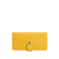 Pomello | Leather wallet with snap closure