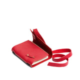 Cherry Small | Wrap Journal open