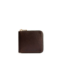 Coldbrew | Small leather zippered bifold wallet