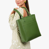 Cactus Zipper | Medium Tote with dual shoulder straps and crossbody strap