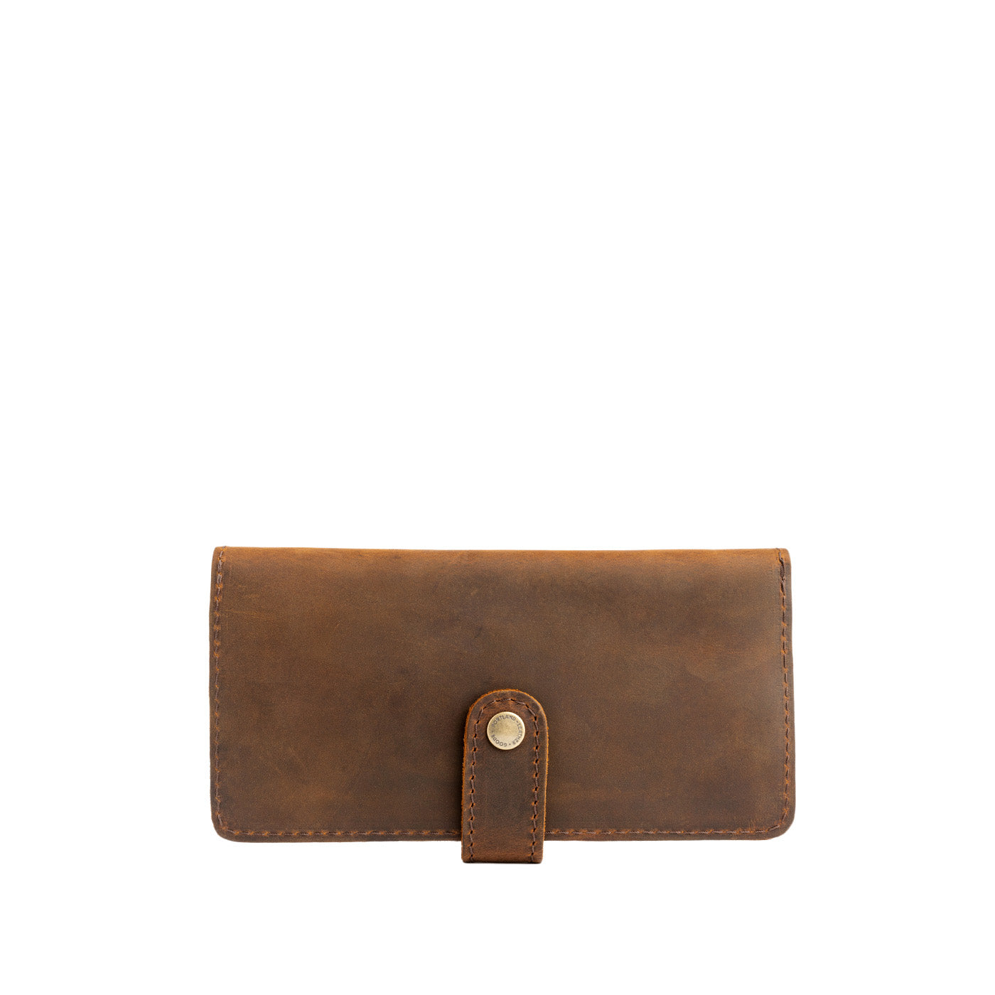 Canyon | Leather wallet with snap closed