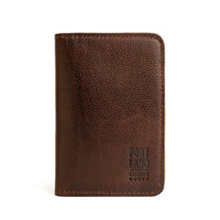 Codlbrew | Leather passport case with PLG logo