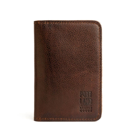 Codlbrew | Leather passport case with PLG logo