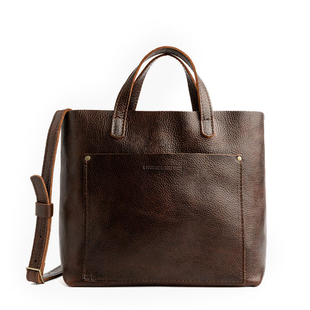Coldbrew*Zipper | Midsize crossbody tote with handles and a pocket