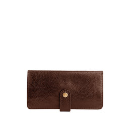 Coldbrew | Leather wallet with snap closed