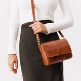 Meadow Mini | Small Leather Crossbody Bag with Magnetic Messenger Bag Closure